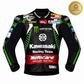 Kawasaki Monster  Racing  Leather Motorbike Jacket