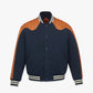 Ponte Varsity Jacket in Monogram Neoprene Jacquard