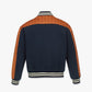 Ponte Varsity Jacket in Monogram Neoprene Jacquard