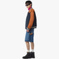 Ponte Varsity Jacket in Monogram Neoprene Jacquard