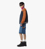 Ponte Varsity Jacket in Monogram Neoprene Jacquard
