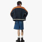 Ponte Varsity Jacket in Monogram Neoprene Jacquard