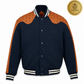 Ponte Varsity Jacket in Monogram Neoprene Jacquard
