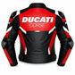 Ducati Corse Motorbike Racing Leather Jacket