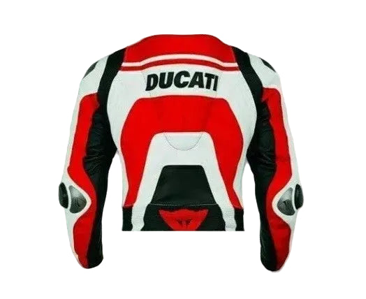 DUCATI Motorcycle Biker  Leather Jacket Motorbike Racing Leather Jackets