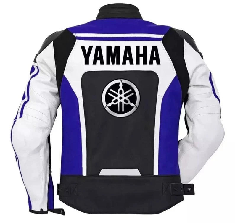 yamaha Racing Motorbike Leather Jacket New Yamaha R6 Motorcycle Biker Jacket