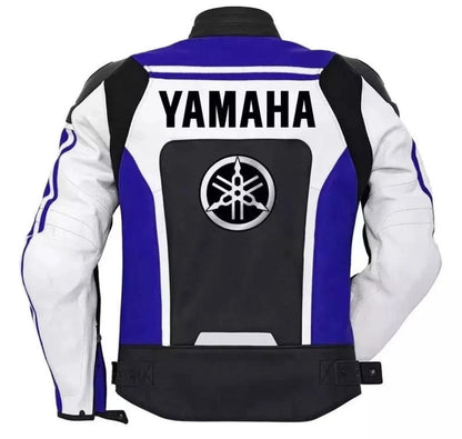 yamaha Racing Motorbike Leather Jacket New Yamaha R6 Motorcycle Biker Jacket