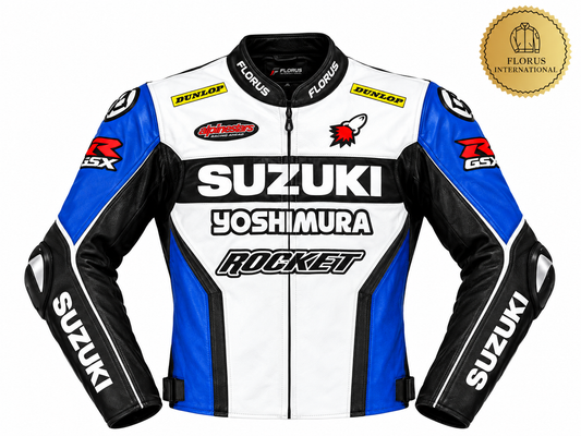 Suzuki Yoshimura Rocket Motorcycle Racing Biker jacket
