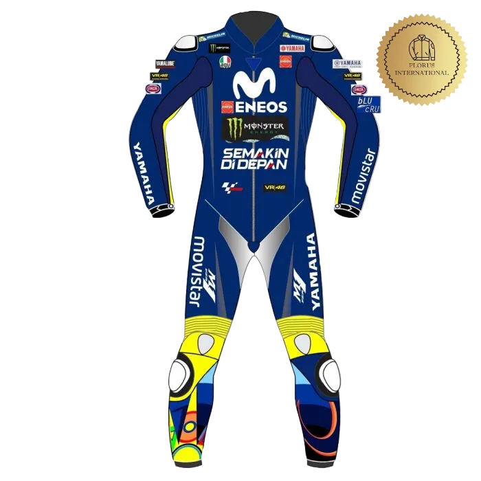 yamaha valentino rossi leather racing suit