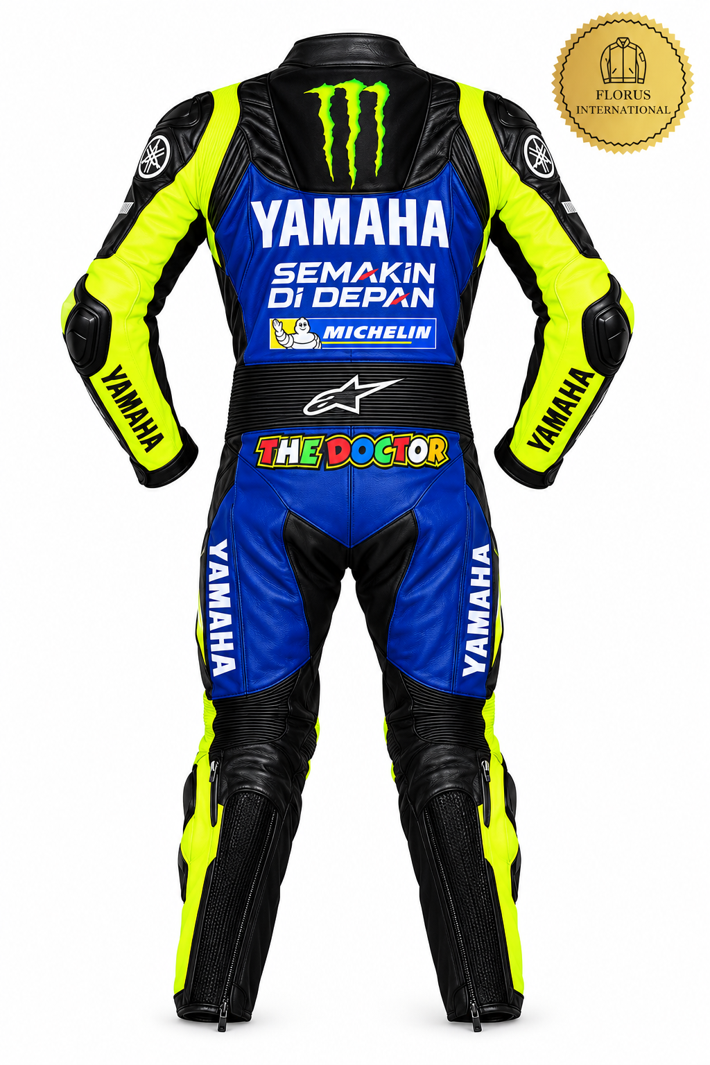 Yamaha  Leather Racing Suit  – Motorcycle Race Suit
