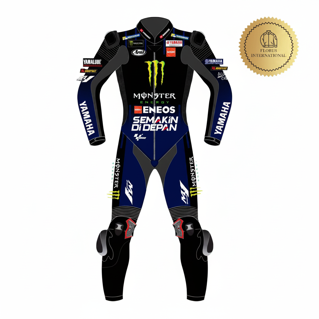 Yamaha  Leather Racing Suit  – Motorcycle Race Suit