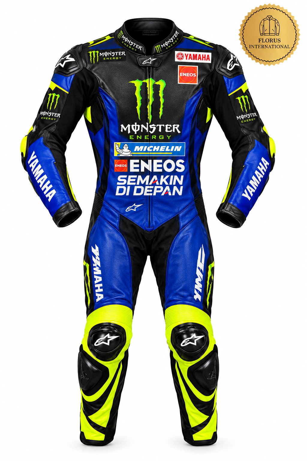 Yamaha  Leather Racing Suit  – Motorcycle Race Suit